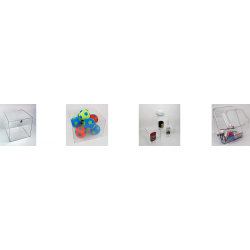 Urnes ,bac des présentation produit,cube plexi pour vitrines ǀ une  gamme unique en urne Plexi de VPC Display